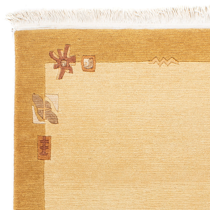 Tapis Népalais - Royal - 144 x 74 cm - beige