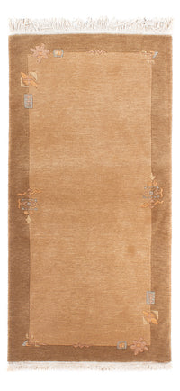 Tapis Népalais - Royal - 138 x 73 cm - marron clair