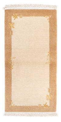 Tapis Népalais - Royal - 141 x 72 cm - beige