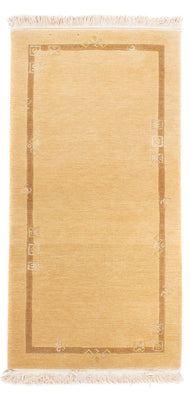 Tapis Népalais - Royal - 141 x 72 cm - beige
