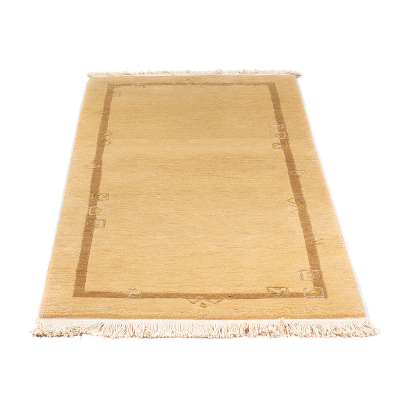 Tapis Népalais - Royal - 141 x 72 cm - beige