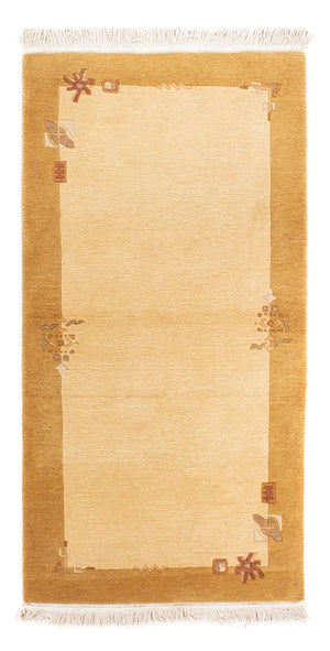 Tapis Népalais - Royal - 141 x 74 cm - beige