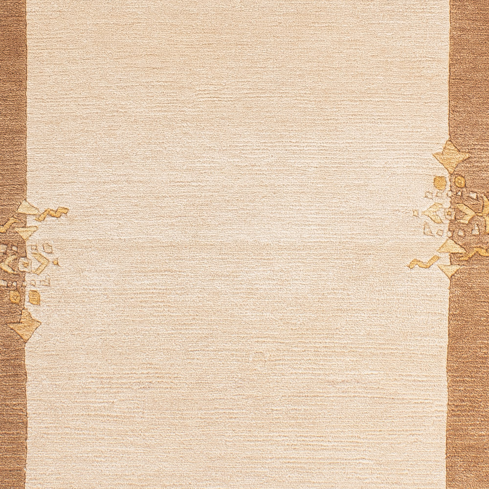 Tapis Népalais - Royal - 139 x 72 cm - beige