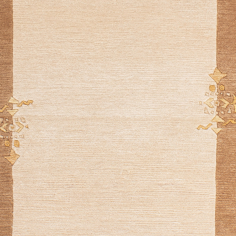 Tapis Népalais - Royal - 139 x 72 cm - beige