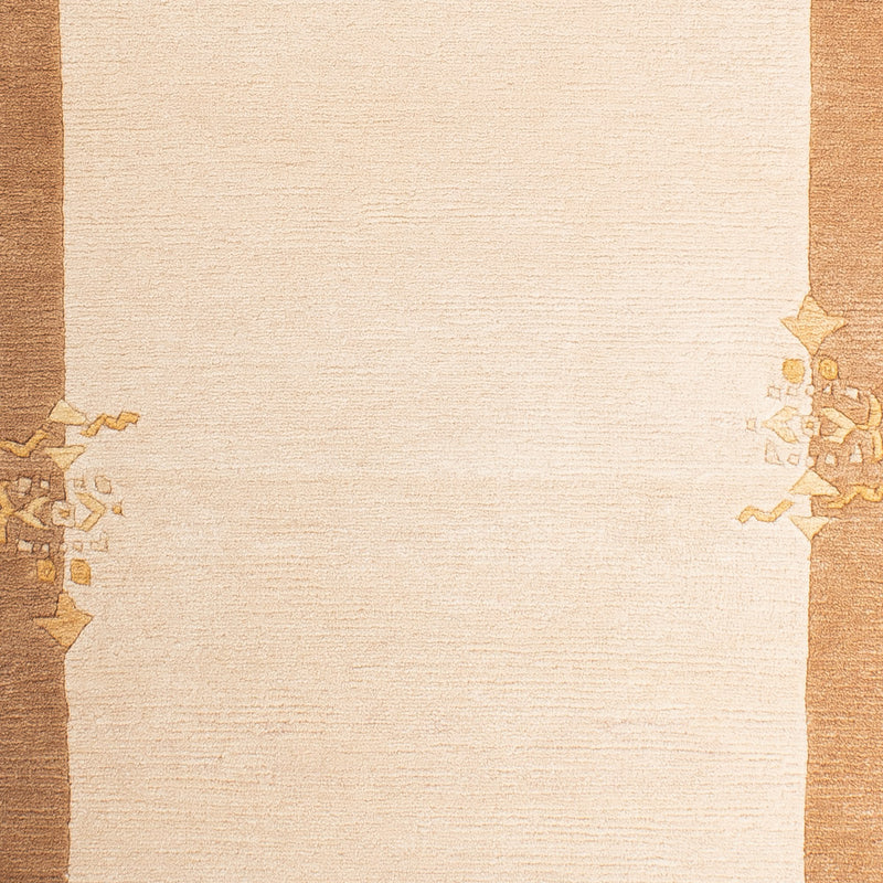 Tapis Népalais - Royal - 143 x 73 cm - beige