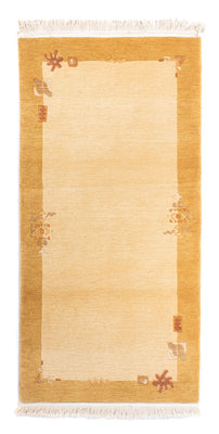 Tapis Népalais - Royal - 143 x 72 cm - beige