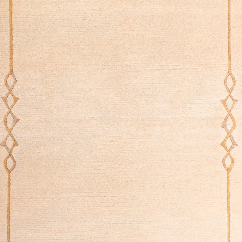 Tapis Népalais - Royal - 141 x 72 cm - beige
