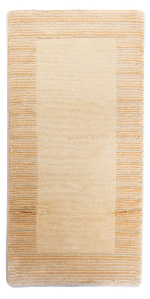 Tapis Népalais - Royal - 144 x 72 cm - beige