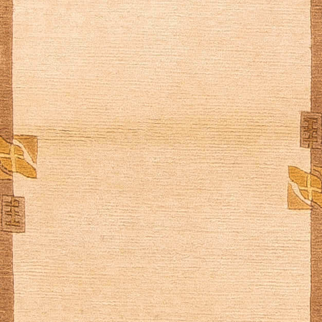 Tapis de couloir Tapis Népalais - 263 x 70 cm - beige