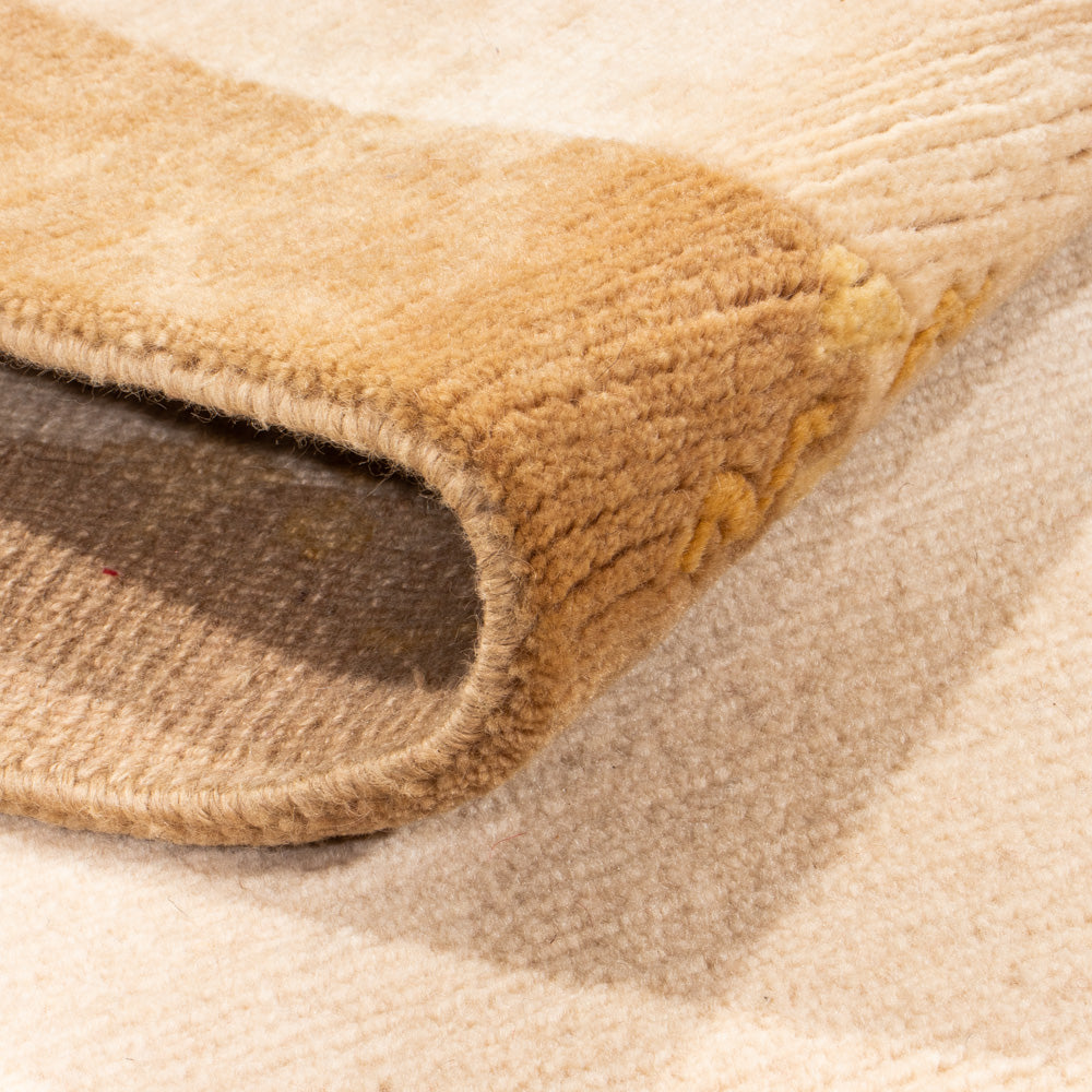 Tapis de couloir Tapis Népalais - 263 x 70 cm - beige