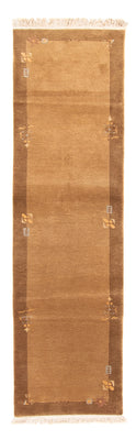 Tapis de couloir Tapis Népalais - 265 x 72 cm - beige