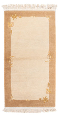 Tapis Népalais - Royal - 137 x 71 cm - beige