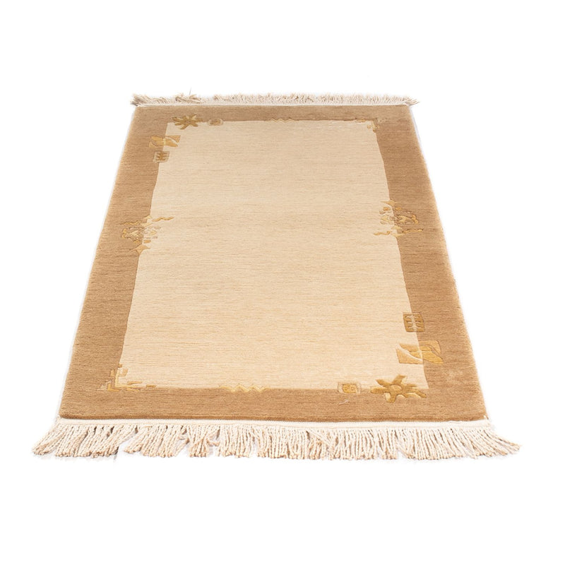 Tapis Népalais - Royal - 137 x 71 cm - beige