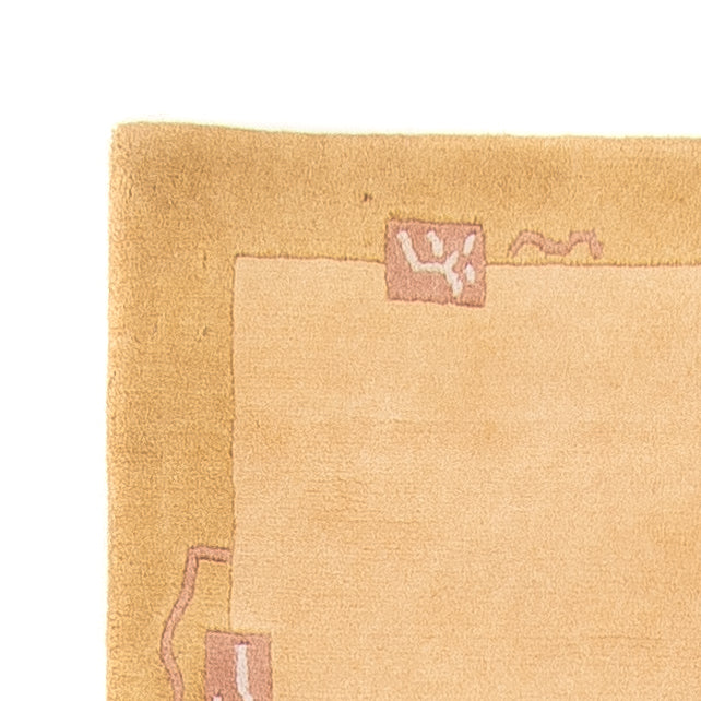 Tapis de couloir Tapis Népalais - 333 x 74 cm - beige