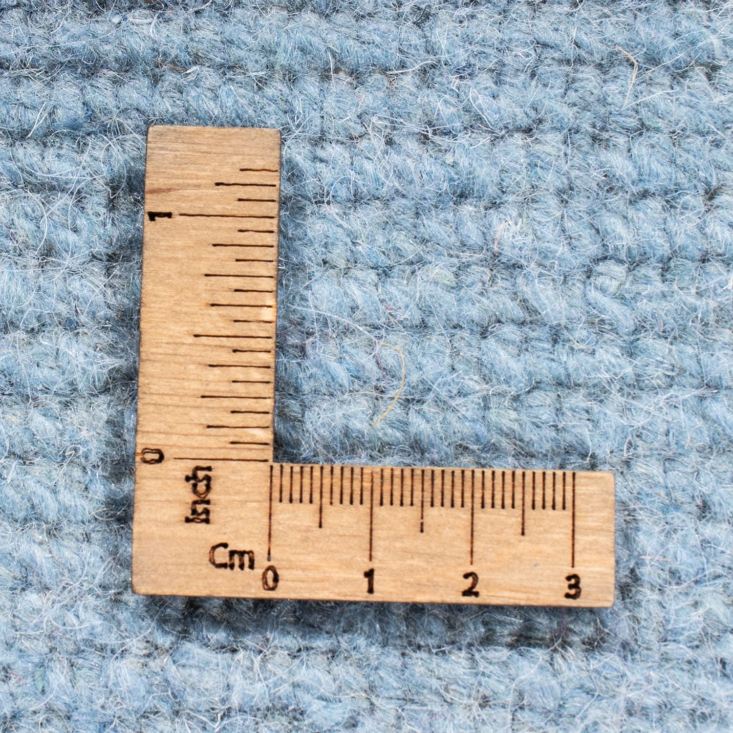 Tapis de couloir Tapis Népalais - 337 x 73 cm - bleu