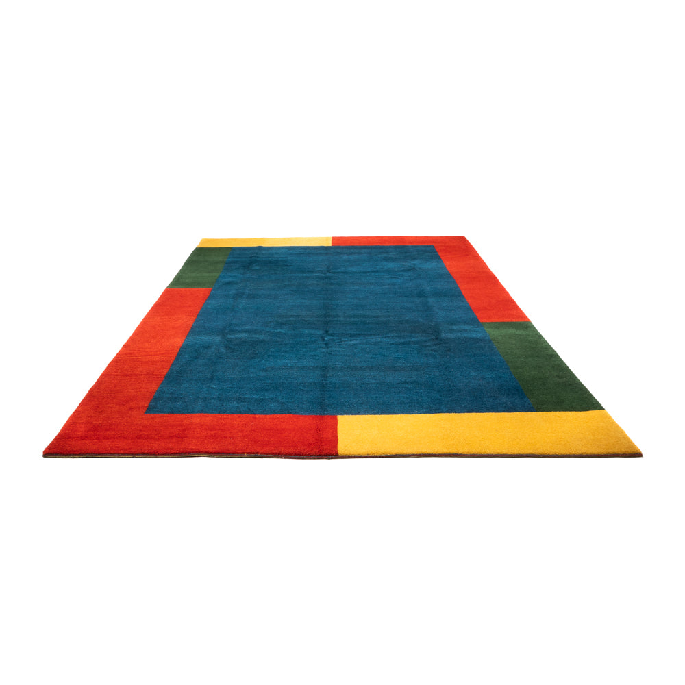 Tapis Gabbeh - Indus - 398 x 291 cm - bleu