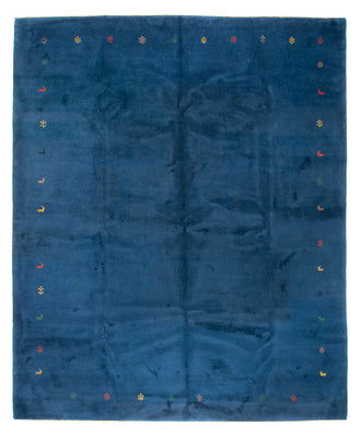Tapis Gabbeh - Indus - 395 x 309 cm - bleu