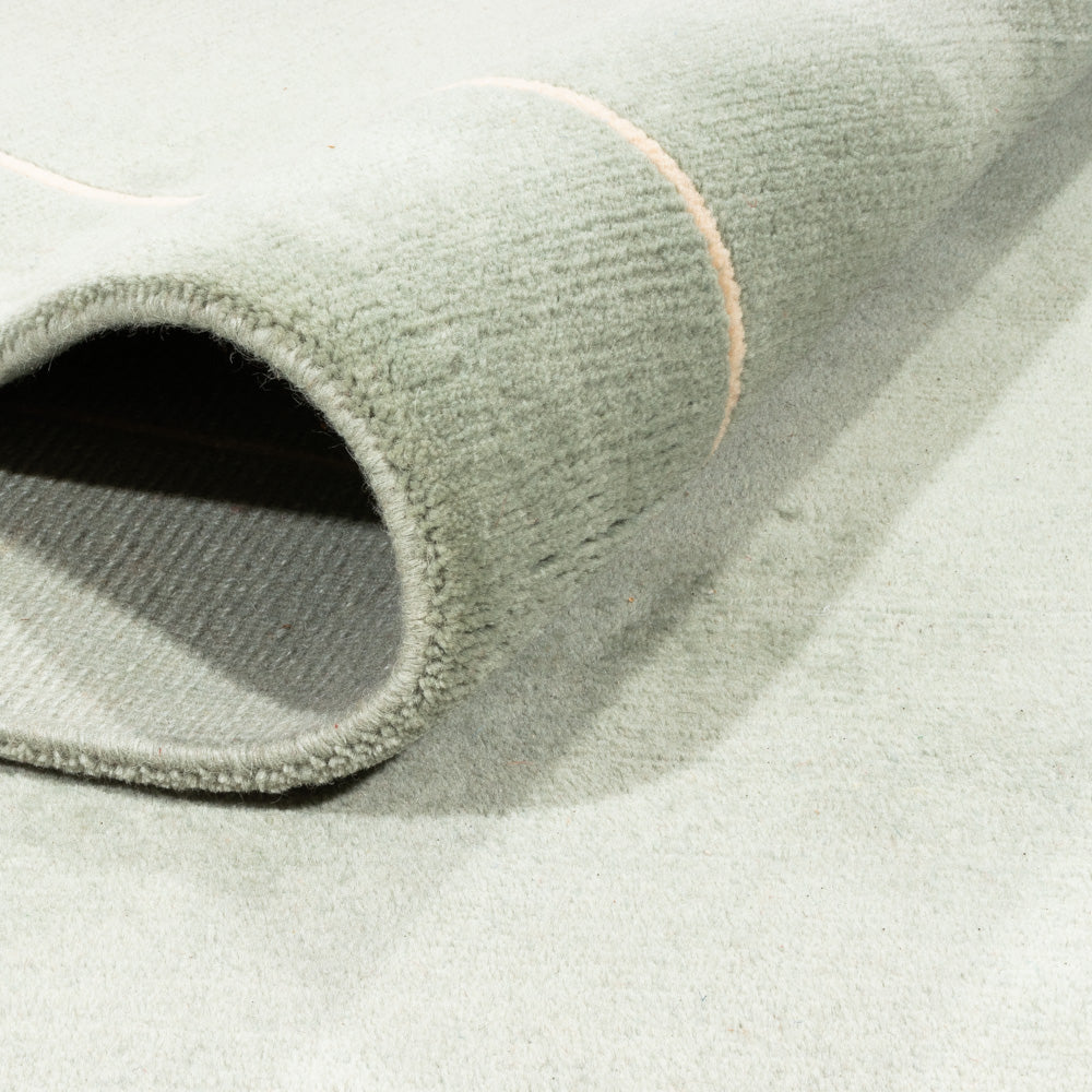 Tapis Népalais - Royal - 349 x 249 cm - vert olive