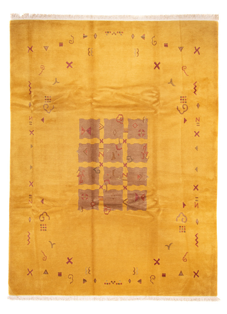Tapis Népalais - Royal - 355 x 256 cm - or