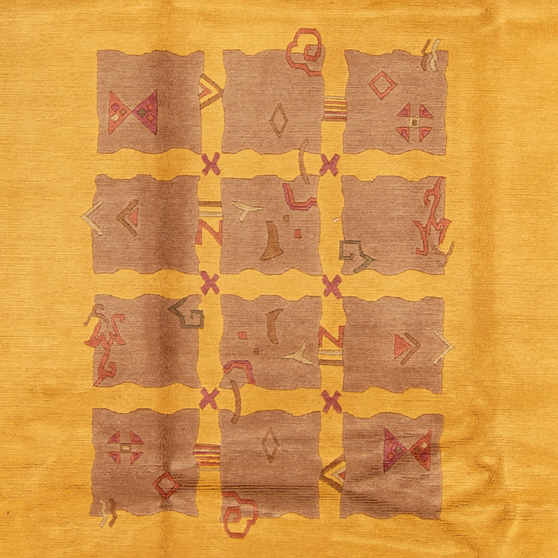 Tapis Népalais - Royal - 355 x 256 cm - or
