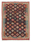 Tapis Kelim - Splash - 185 x 126 cm - multicolore