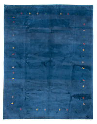 Tapis Gabbeh - Indus - 396 x 293 cm - bleu