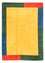 Tapis Gabbeh - Indus - 346 x 253 cm - jaune