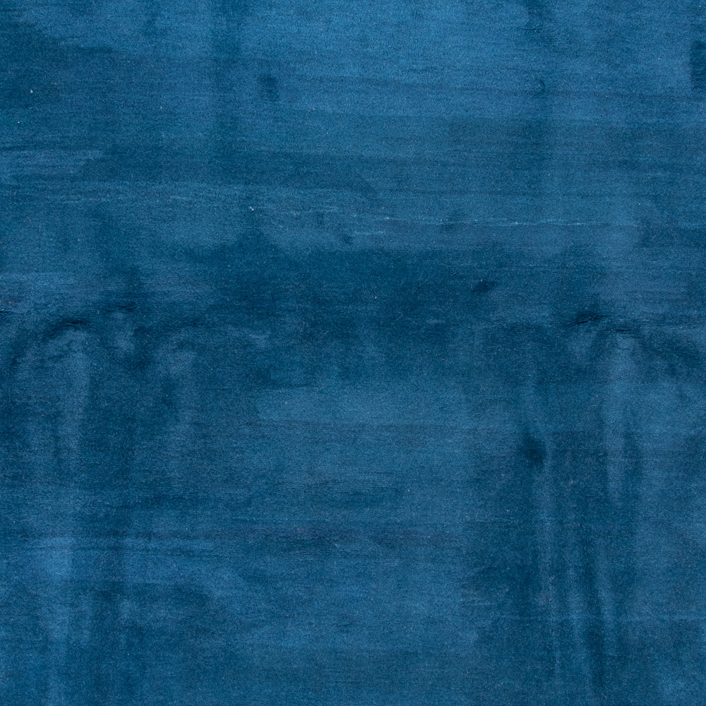 Tapis Gabbeh - Indus - 395 x 313 cm - bleu