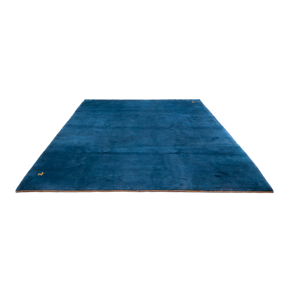 Tapis Gabbeh - Indus - 396 x 305 cm - bleu