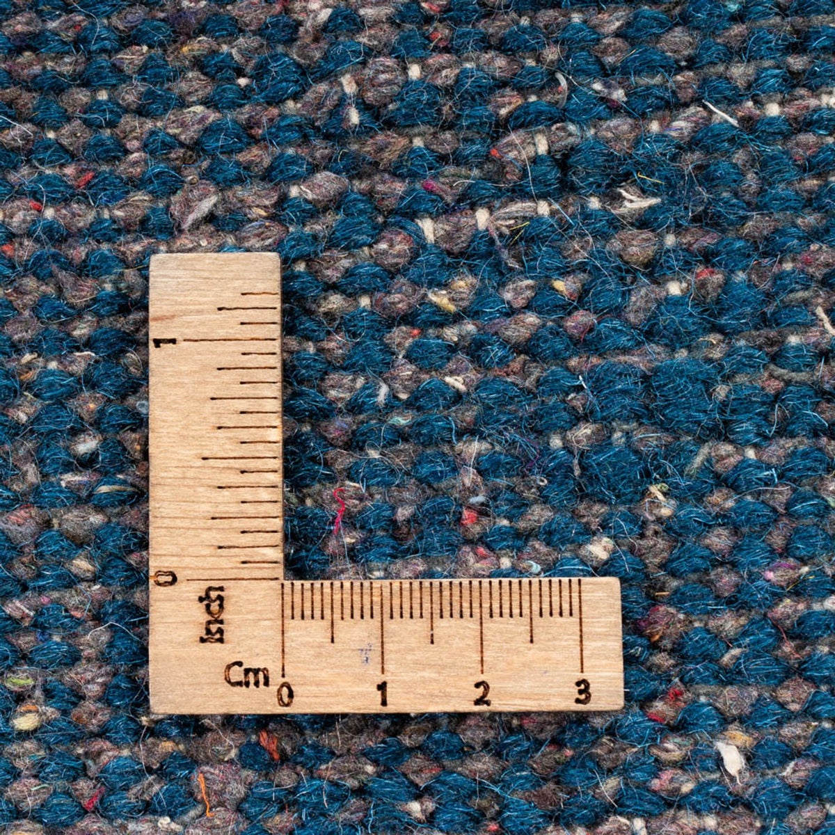 Tapis Gabbeh - Indus - 396 x 305 cm - bleu