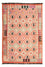 Tapis Kelim - Splash - 177 x 120 cm - rouge clair