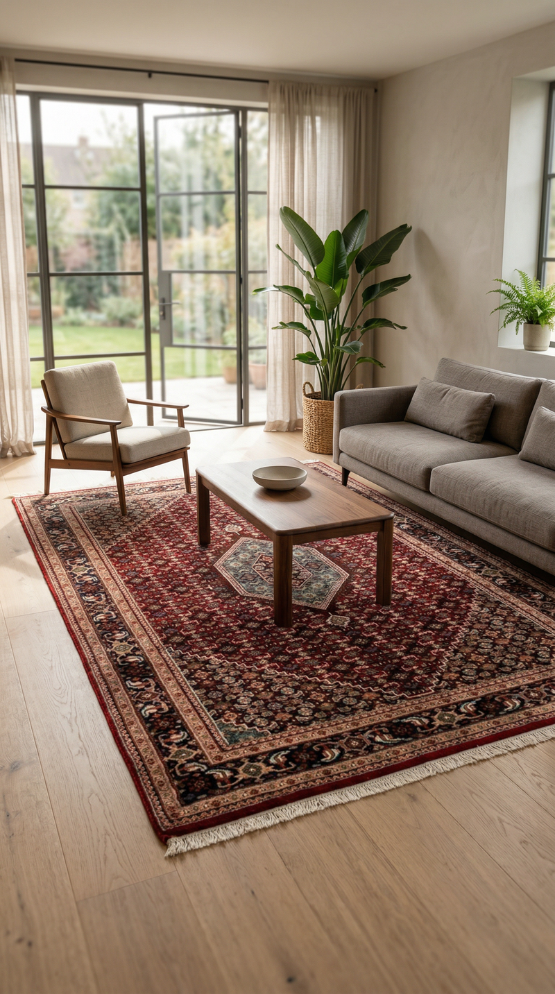 Tapis de Bidjar indien Tapis 298x198cm - Tapis oriental