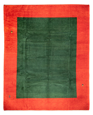 Tapis Gabbeh - Indus - Royal - 402 x 316 cm - vert