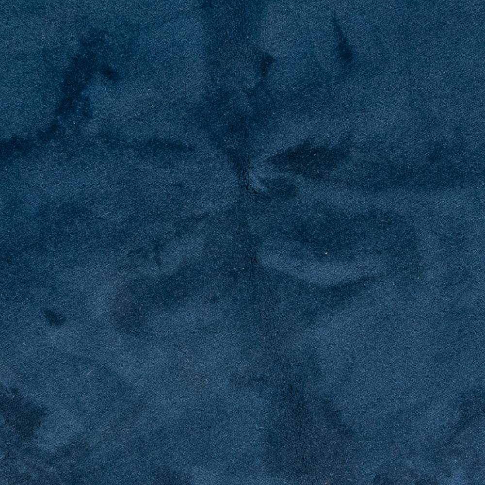 Tapis Gabbeh - Indus ronde  - 190 x 190 cm - bleu