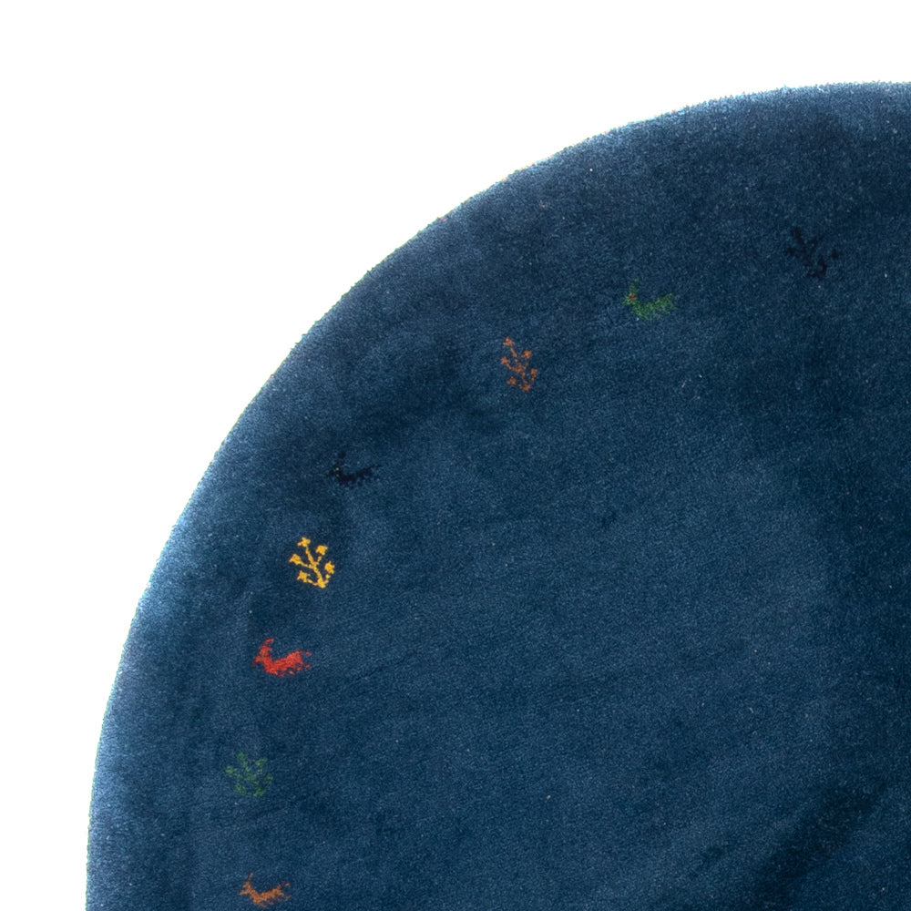 Tapis Gabbeh indien Tapis 196x196cm - Tapis en laine