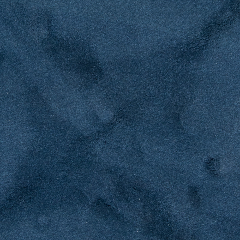 Tapis Gabbeh - Indus ronde  - 190 x 190 cm - bleu