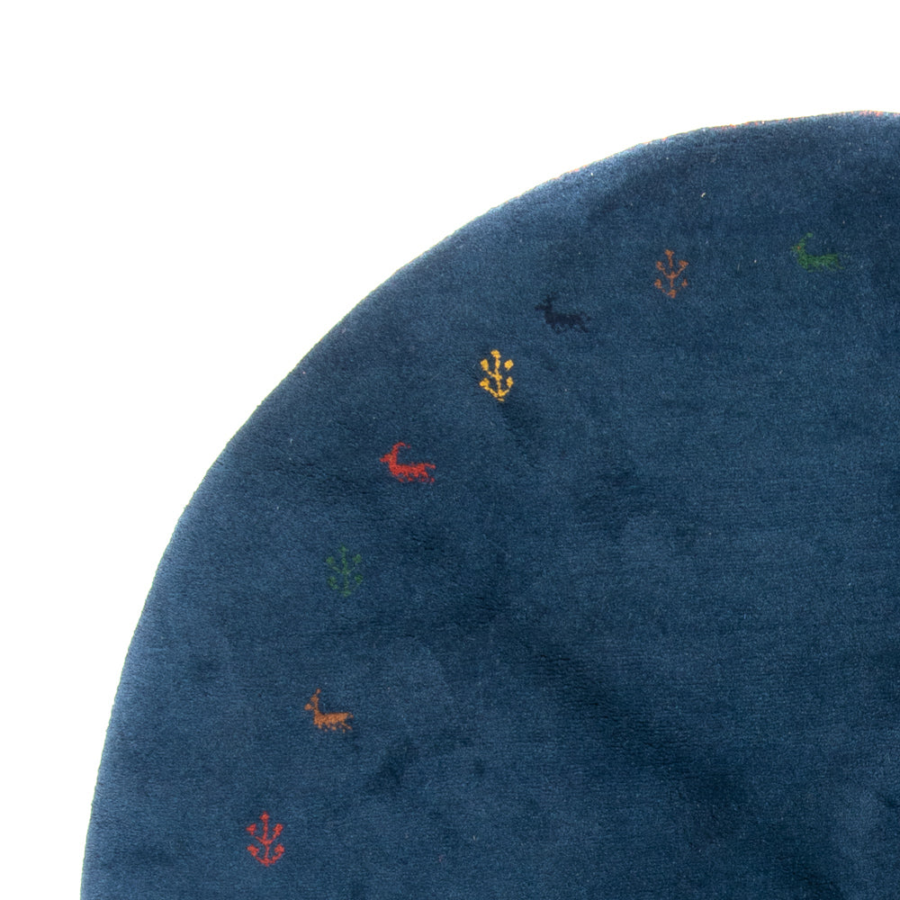 Tapis Gabbeh indien Tapis 194x194cm - Tapis en laine