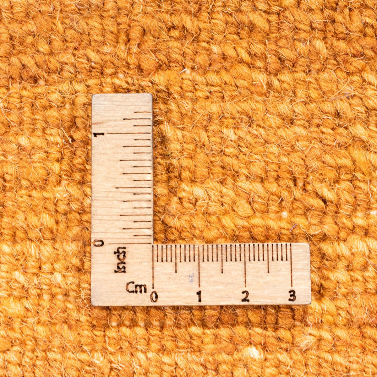 Tapis Népalais carré  - 207 x 199 cm - rouille