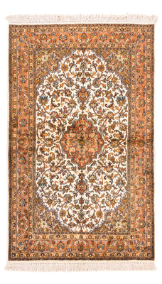 Tapis en soie - Soie du Cachemire - 149 x 95 cm - beige