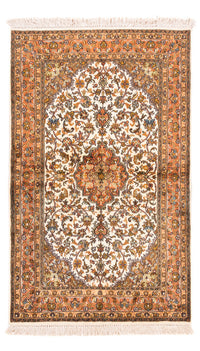 Tapis en soie - Soie du Cachemire - 149 x 95 cm - beige
