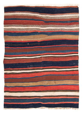 Tapis Kelim - Vieux - 200 x 140 cm - multicolore