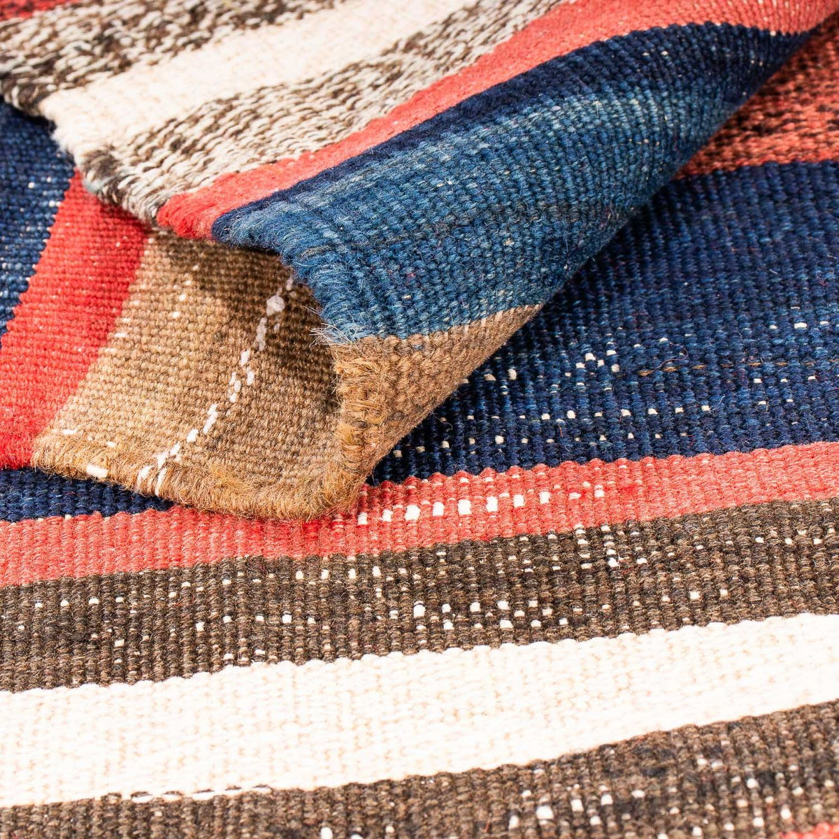 Tapis Kelim - Vieux - 200 x 140 cm - multicolore