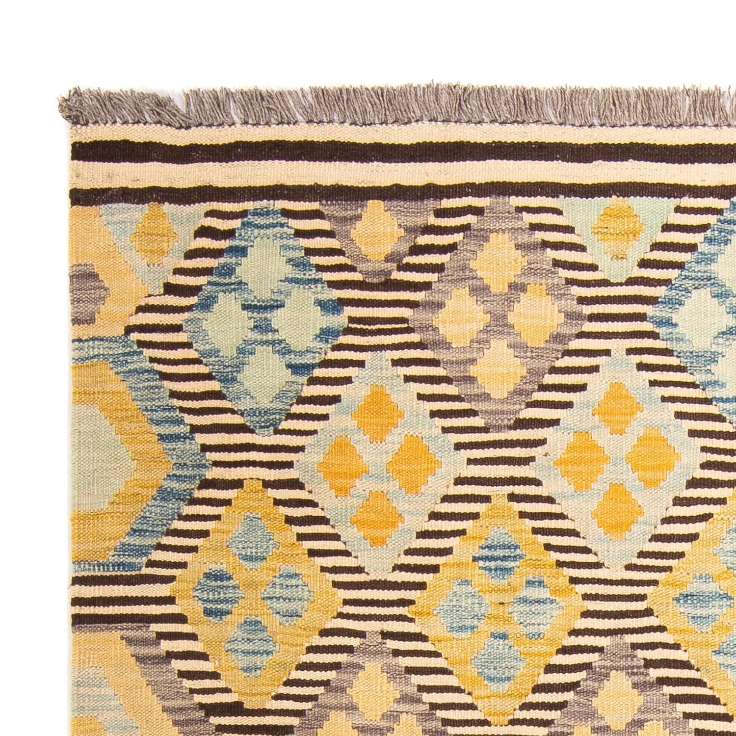 Tapis Kelim - Splash - 175 x 125 cm - multicolore