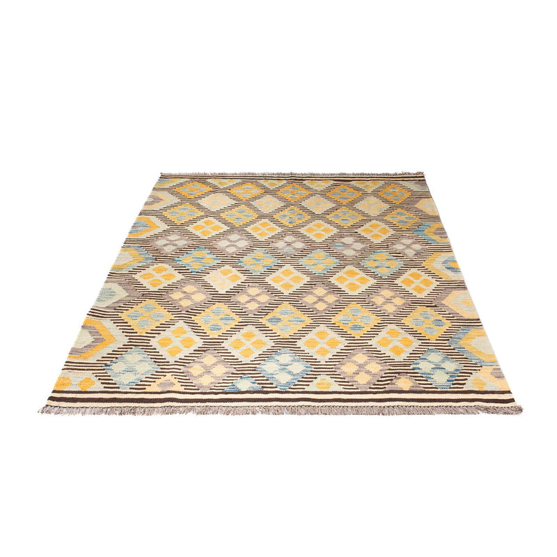 Tapis Kelim - Splash - 175 x 125 cm - multicolore