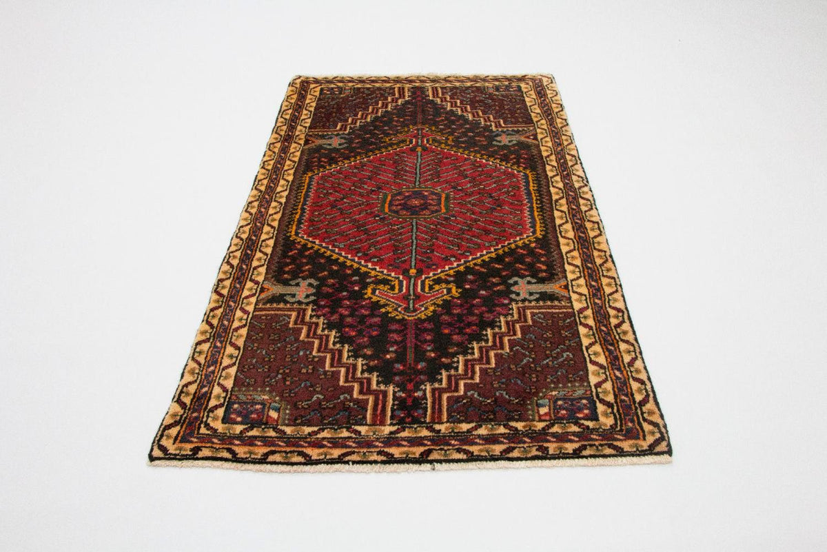 Tapis persan - Nomadic - 160 x 94 cm - bleu