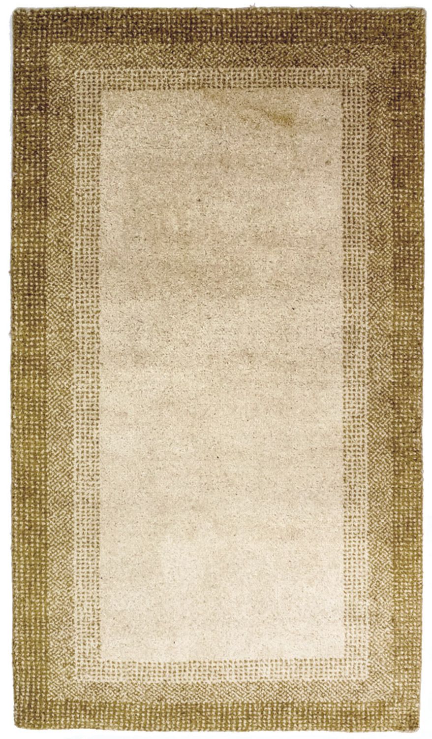 Tapis Gabbeh - Indus - 159 x 91 cm - beige