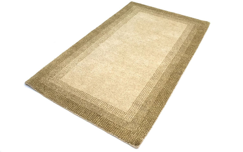 Tapis Gabbeh - Indus - 159 x 91 cm - beige