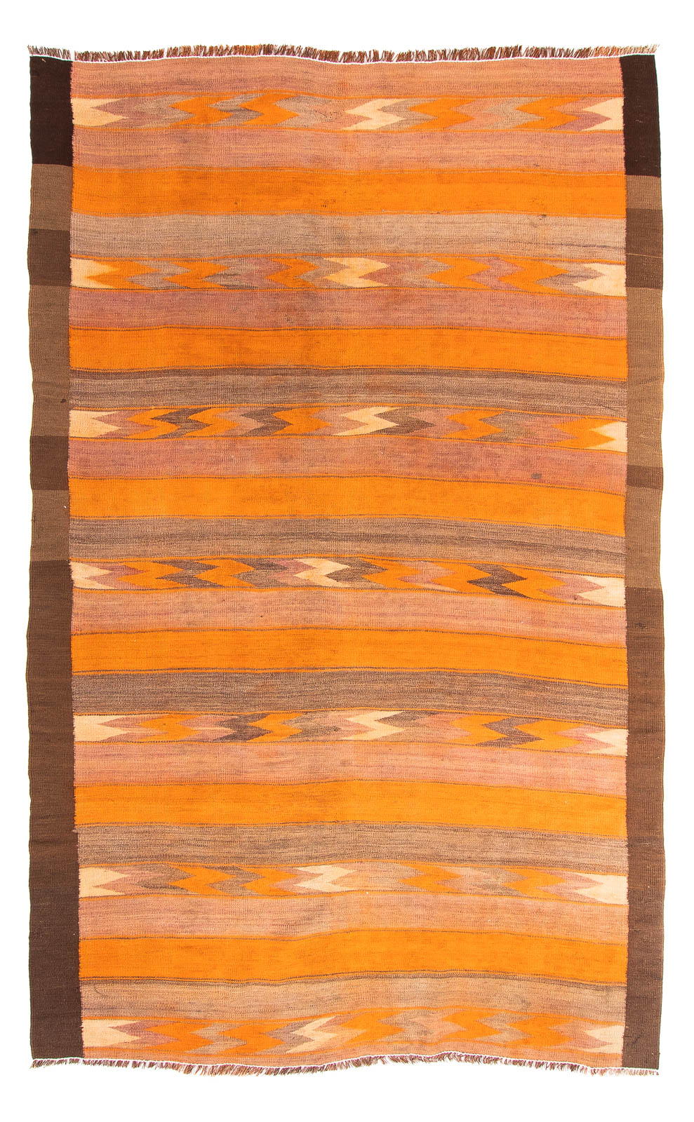 Tapis Kelim - Vieux - 275 x 160 cm - multicolore