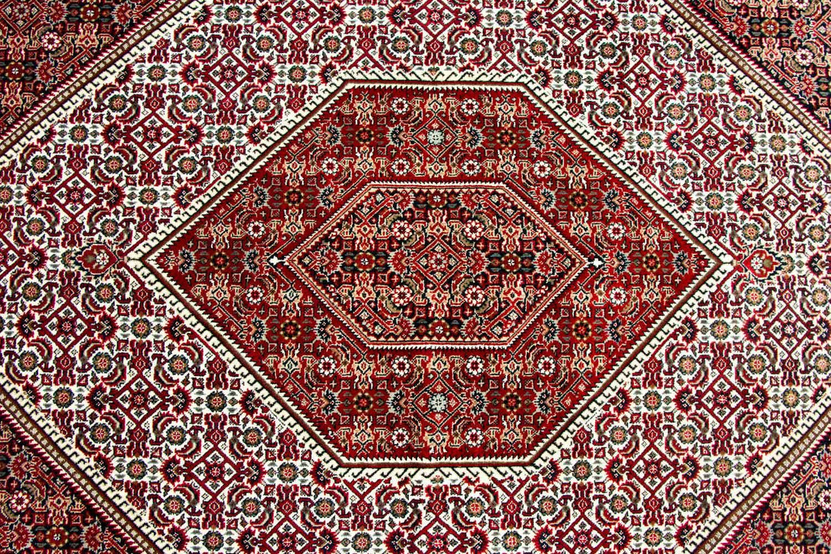 Tapis persan - Bidjar - 246 x 170 cm - rouge