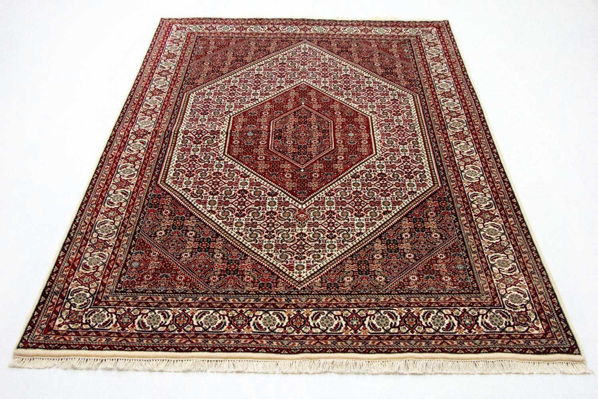 Tapis persan - Bidjar - 246 x 170 cm - rouge